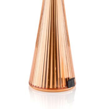 Kartell Space – dizajnérska stolná LED lampa, meď