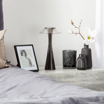 Kartell Space – dizajnérska stolná LED lampa titán