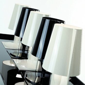 Kartell Take stolná lampa, biela