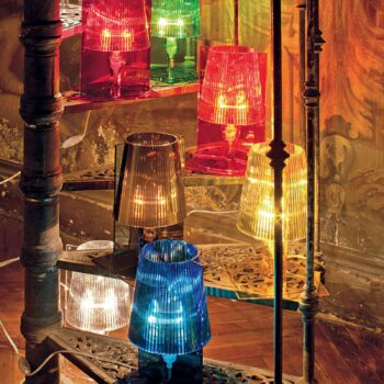 Kartell Take stolná lampa, olivovozelená