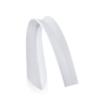 Kartell stolová LED lampa Taj, biela, 62 cm, plast