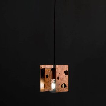 Knikerboker Buchi závesná lampa 13x11x16,5 meď