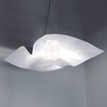 Knikerboker Crash závesné LED svietidlo biele