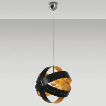 Knikerboker Ecliptika závesná lampa lístkové zlato