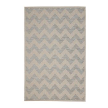 Koberec Modern Chevron wool/ ice blue 160x230 cm, 160 x 230 cm