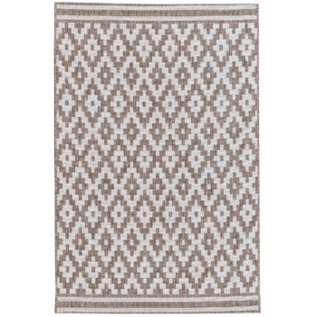 Koberec Modern Rhombs mink/wool 160 x 230 cm, 160 x 230 cm