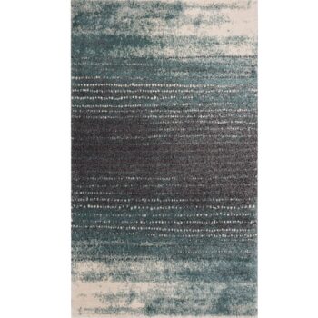 Koberec Modern Teal blue-dark grey 160x230cm, 2160 x 230 cm