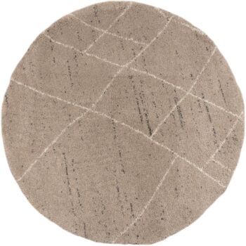 Koberec Royal Nomadic Living 160 cm sand/cream, ⌀160 cm