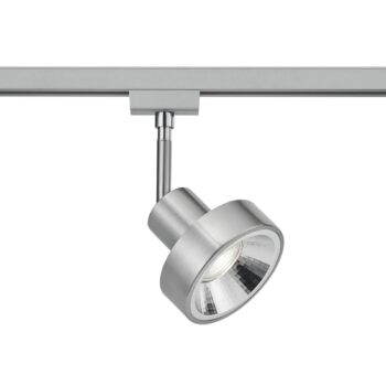 Koľajnicový bod DUOline 780701, Ø 11 cm, nikel, 2-fázový, GU10