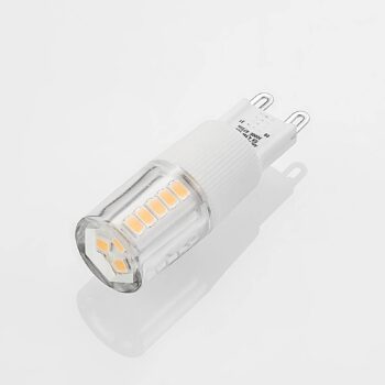 Kolíkové svietidlo LED Arcchio, G9, 4,5 W, číre, 3 000 K, stmievateľné
