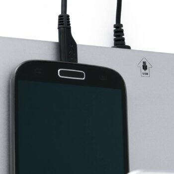 Kompaktné nástenné LED svetlo Suau USB nabíjačka