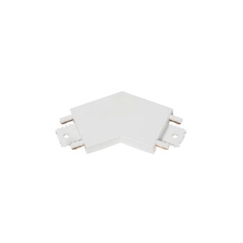 Konektor Lindby Lumaro, biely, 135°, plast