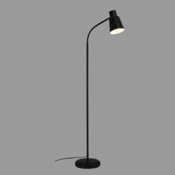Kovová stojaca lampa 1474015 v čiernej farbe
