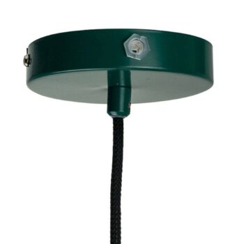 Kovová závesná lampa Dyberg Larsen Ejka, zelená