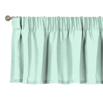 Krátky záves na riasiacej páske, mätová, 390 x 40 cm, Loneta, 133-37