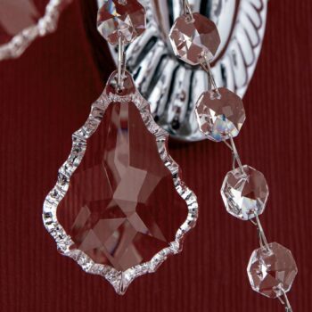 Krištáľové nástenné svietidlo Maria Theresia