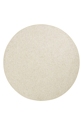 Kruhový kusový koberec Hanse Home BT Carpet Wolly 102843 Creme Ø 200 cm