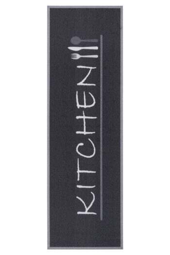 Kuchynská predložka Hanse Home Cook&Clean 105725 Black White 50x150 cm