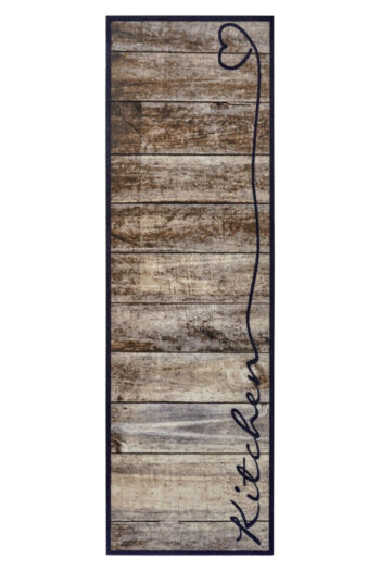 Kuchynská predložka Zala Living Cook & Clean 105390 Taupe Brown 50x150 cm