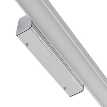 Kúpeľňové a zrkadlové svietidlo Lindby LED Alenia, 120 cm, IP44, sivé