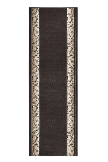 Kusový behúň Hanse Home Basic 102492 Dark brown 80x200 cm