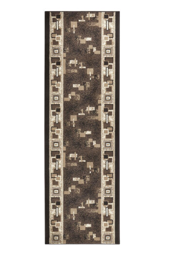 Kusový behúň Hanse Home Basic 102496 Brown 80x300 cm