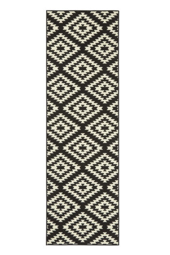 Kusový behúň Hanse Home Basic 102824 Black 80x250 cm