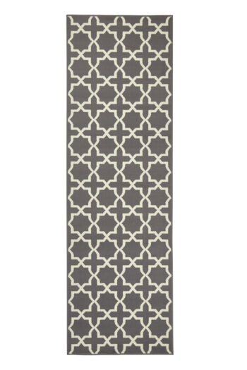 Kusový behúň Hanse Home Basic 102825 Grey Creme 80x200 cm