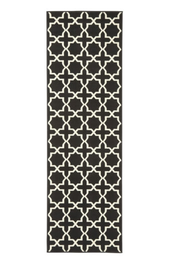 Kusový behúň Hanse Home Basic 102829 Black 80x350 cm