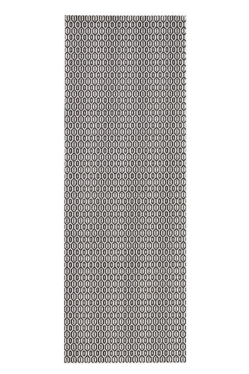 Kusový behúň Northrugs Meadow 102474 Black 80x200 cm
