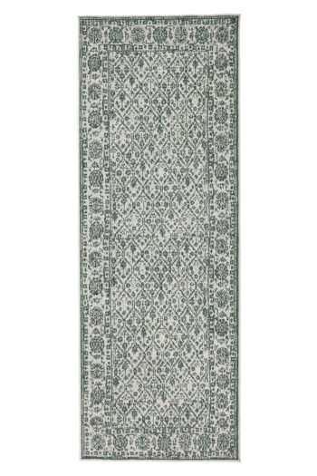 Kusový behúň Northrugs Twin 103115 Green Cream 80x350 cm