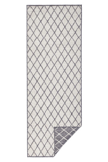 Kusový behúň Northrugs Twin 103118 Grey Cream 80x350 cm