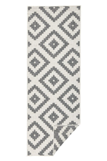 Kusový behúň Northrugs Twin 103132 Grey Cream 80x250 cm