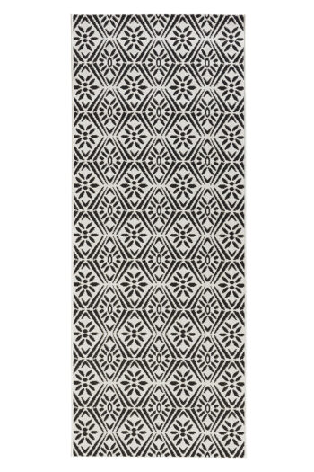 Kusový behúň Zala Living Soho 102801 Black Creme 80x200 cm