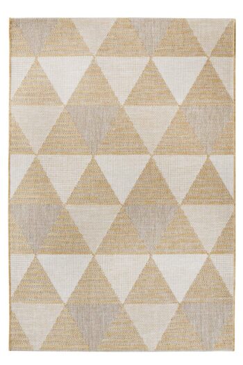 Kusový koberec Flat 21132 Ivory Silver/Gold 160x230 cm
