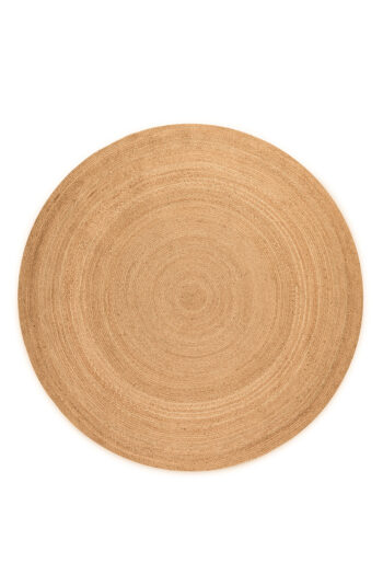 Kusový koberec Hanse Home Jute Braided 106005 Gold Ø 140 cm