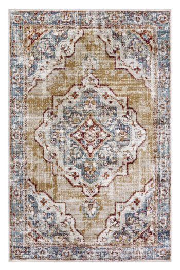 Kusový koberec Hanse Home Luxor 105645 Strozzi Beige Blue 140x200 cm
