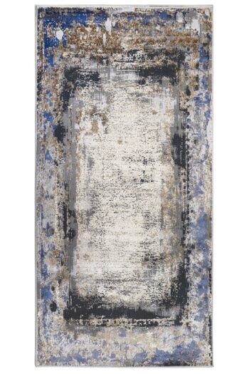 Kusový koberec Lexus 9106 Beige/Blue 80x150 cm