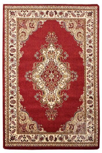 Kusový koberec Medailon 6985A Red 80x280 cm