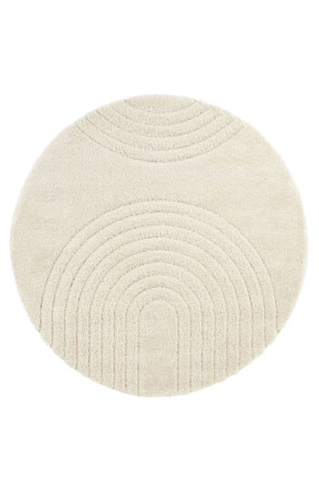 Kusový koberec Mint Rugs Norwalk 105104 Cream Ø 160 cm