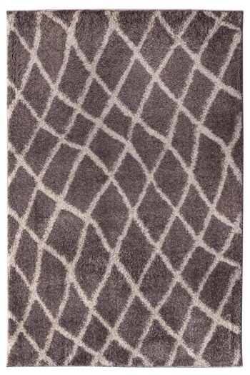 Kusový koberec Nano Shag 625 GY6D 133x190 cm