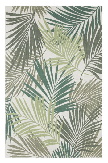 Kusový koberec Northrugs Beach 103843 Vai Green Cream 120x170 cm