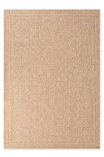 Kusový koberec Northrugs Duet 106252 Jute White 120x170 cm