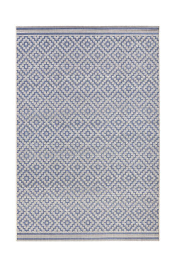 Kusový koberec Northrugs Meadow 102464 Blue Cream 140x200 cm