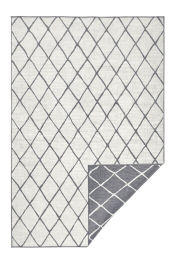 Kusový koberec Northrugs Twin 103118 Grey Cream 200x290 cm