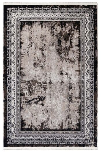 Kusový koberec ORIENTAL 3969 Black/Beige 80x150 cm