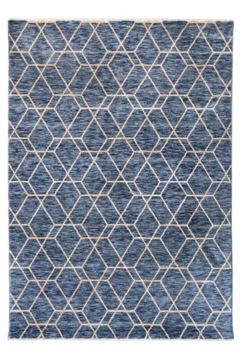 Kusový koberec Palazzo 6958A Ivory/Dark blue 80x150 cm
