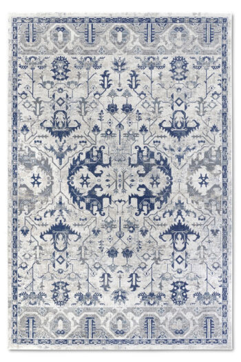 Kusový koberec Villeroy & Boch 1869 106121 Cream Blue 200x280 cm