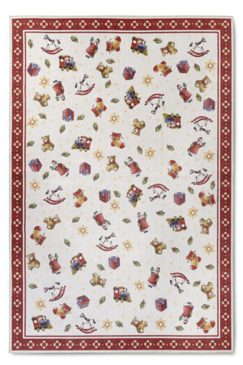 Kusový koberec Villeroy & Boch Toy´s Delight 106192 Red Multicolour, bez vlasu 50x80 cm