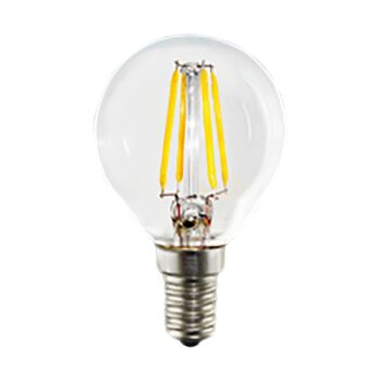 Kvapková LED E14 4,5 W filament 827 stmievateľná